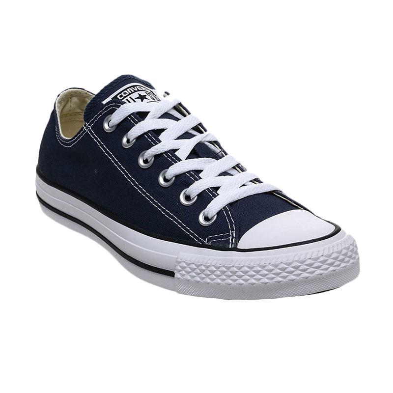 Converse Chuck Taylor All Star Ox Low Navy Made in Indonesia Sepatu Pria - Navy