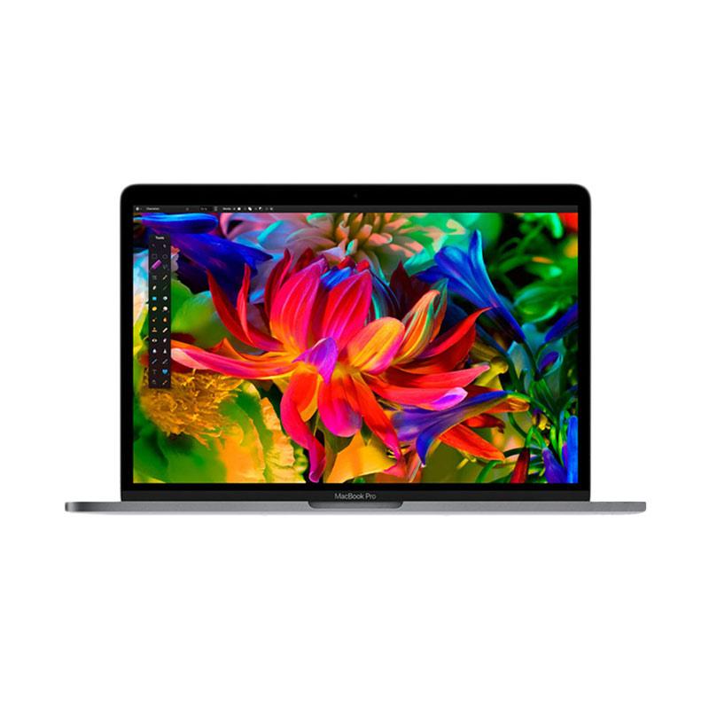 Apple Macbook Pro 2017 MPXU2 Notebook - Silver [13 inch/ 2.0Ghz Dualcore i5/ 8 GB/ 256 GB/ Intel Iris Graphics 640]