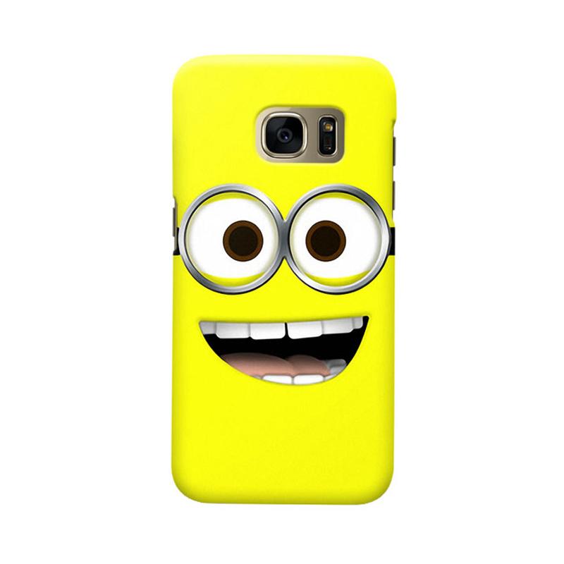 Jual Indocustomcase Cartoon Minion Lough Cover Casing for Samsung Galaxy S6 Edge Online - Harga & Kualitas Terjamin | Blibli.com