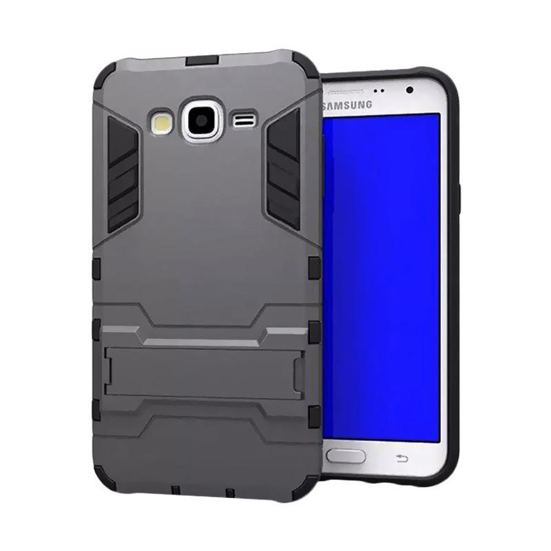 harga Jagostu Shield Armor Kickstand Avenger Series Casing for Samsung Galaxy Grand Prime G530 - Black