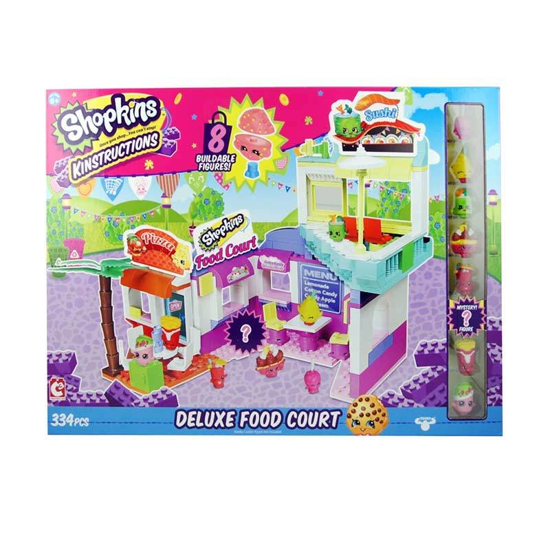 Jual Shopkins Kinstructions Supermarket Food Court Deluxe Set Mainan Blok Puzzle Online Maret 2021 Blibli Куклы shopkins shoppies кулинарный клуб bubbleisha 56266 moose. shopkins kinstructions supermarket food court deluxe set mainan blok puzzle