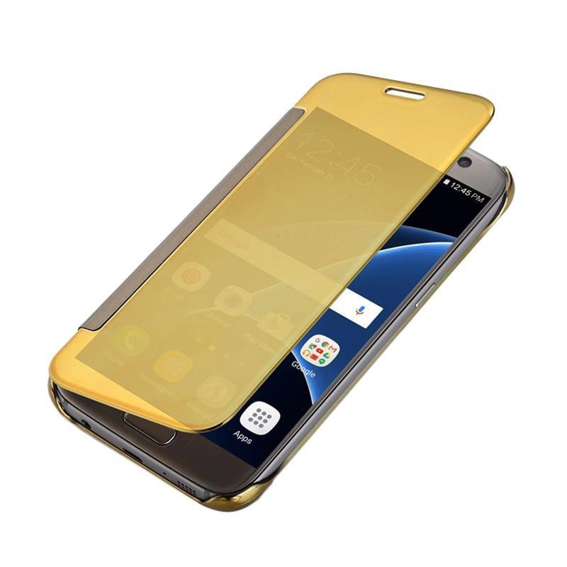 Case Mirror S View Transparan Flip…