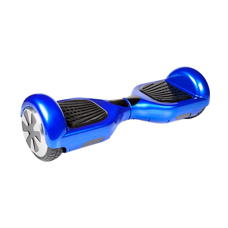 harga Swagway Two Wheel Balance Smart Scooter Self Balancing Electric Segway Hoverboard - Biru [6.5