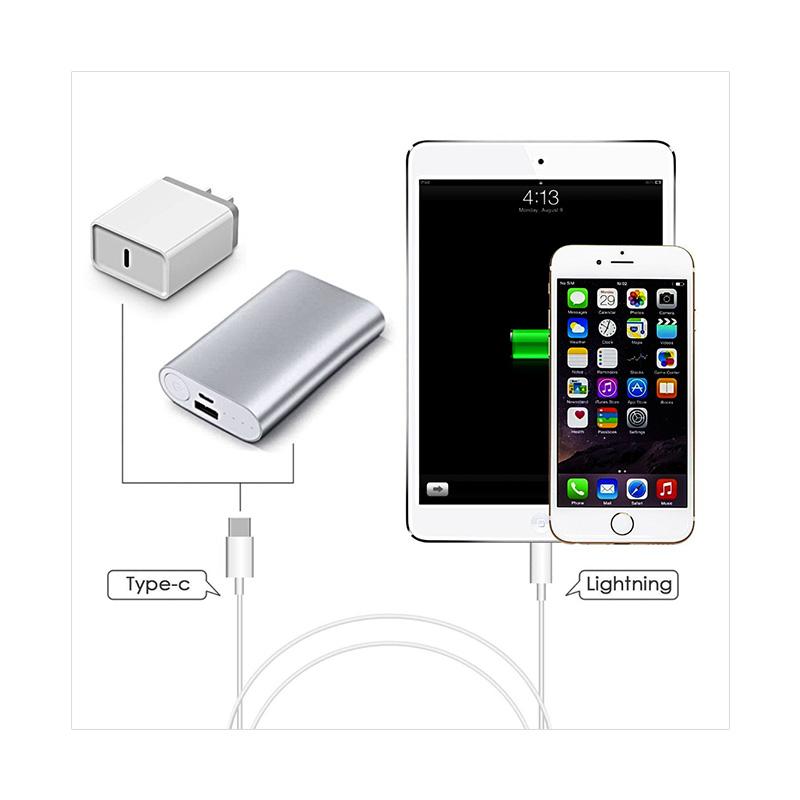 Jual Apple Usb Type C Male To Lighthing 8 Pin Male Data Cable 1m Original For Macbook 12 Iphone 6 6 Plus Iphone 5 5s Putih Online September 2020 Blibli Com