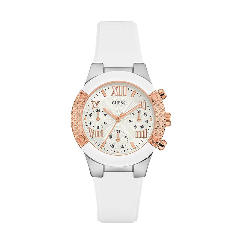 Guess W0773L1 Rockstar Jam Tangan Wanita - White