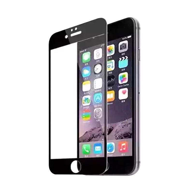 qcf tempered glass full screen protector for apple iphone 6 iphone6 iphone 6g iphone 6s ukuran 4 7 inch anti gores kaca temper kaca hitam