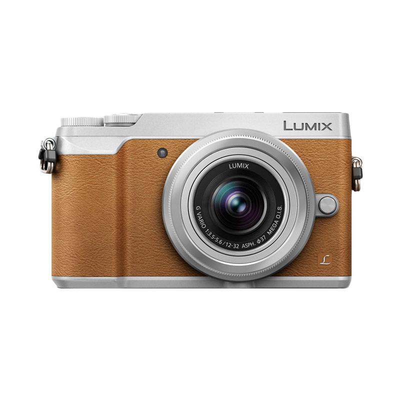 Panasonic Lumix DMC-GX85 Kit 12-32mm ASPH MEGA O.I.S. Kamera Mirrorless - Brown + Free LCD Screen Guard