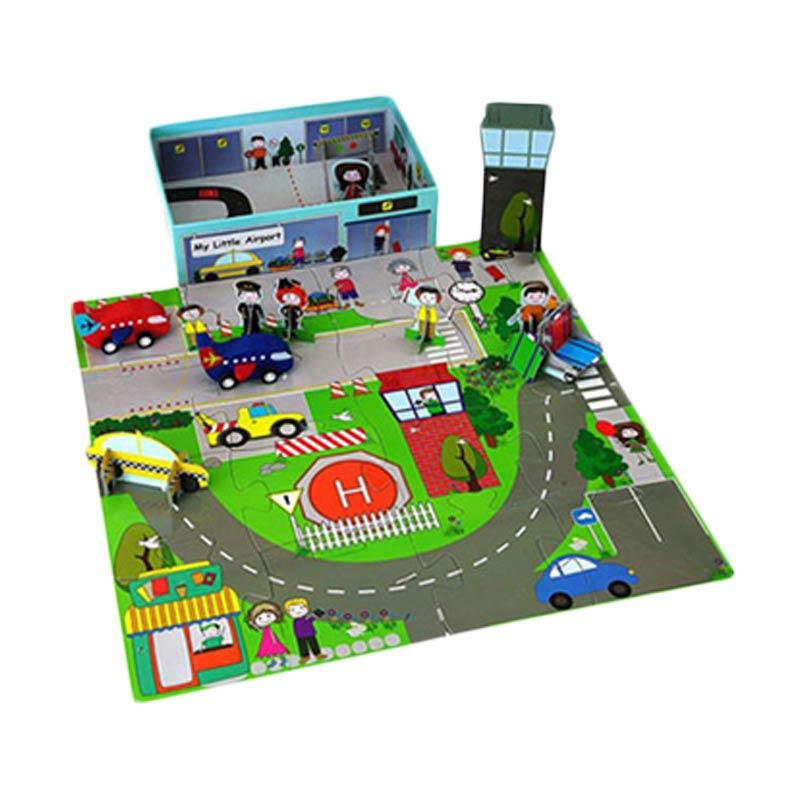 cardboard playset