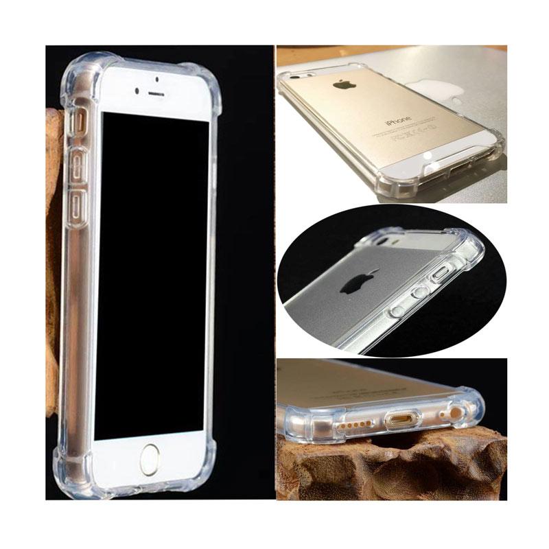 Jual Anti Shock Anti Crack Casing for Apple iPhone 6 Plus - Clear Online - Harga