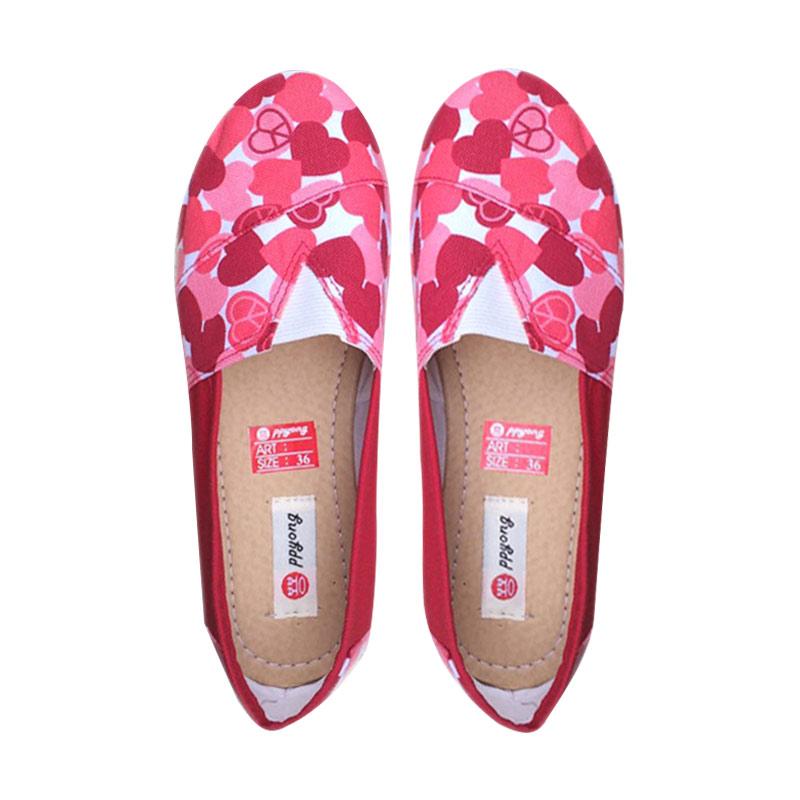 Ppyong Red Love Sepatu Wanita
