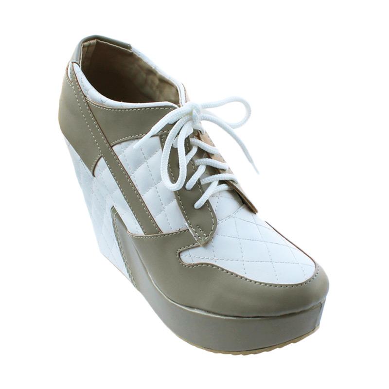 Garucci SH 5143 Sepatu Wedges - Putih