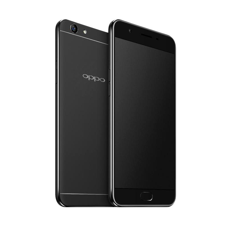 OPPO A57 Smartphone - Black [32GB/ 3GB] Free Tongsis