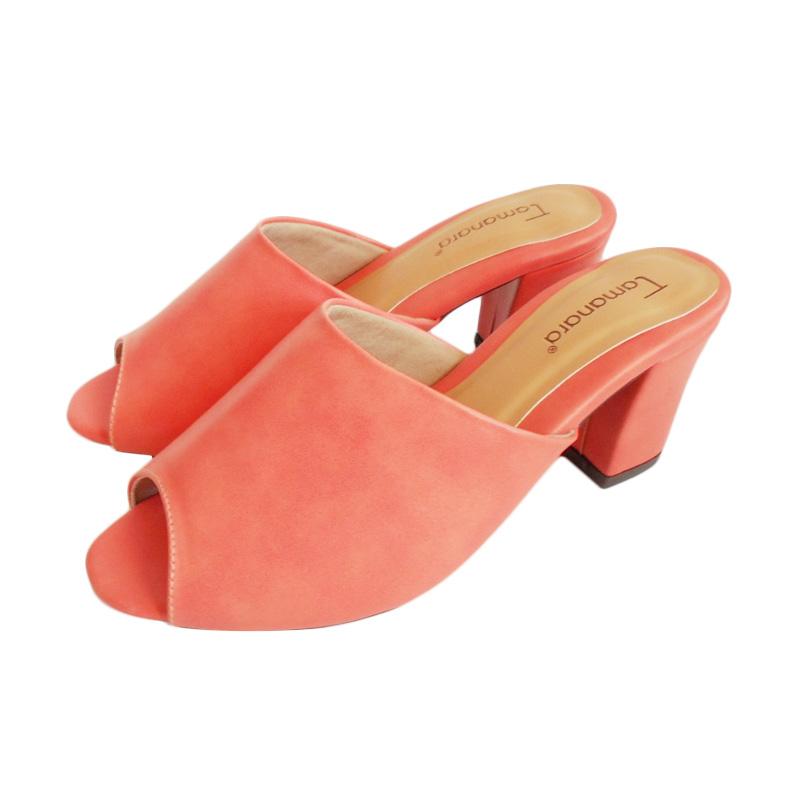 Tamanara Serra Clogs Heels Sandals - Peach Pink