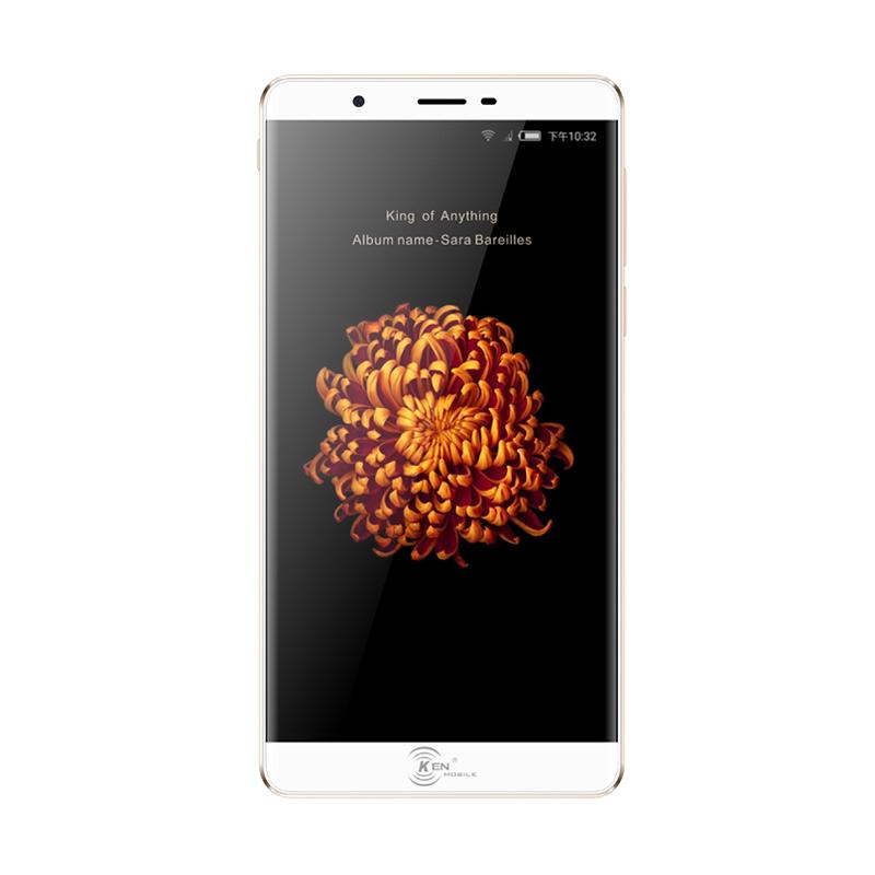 Ken Mobile V9 Smartphone - Gold [32GB/3GB]