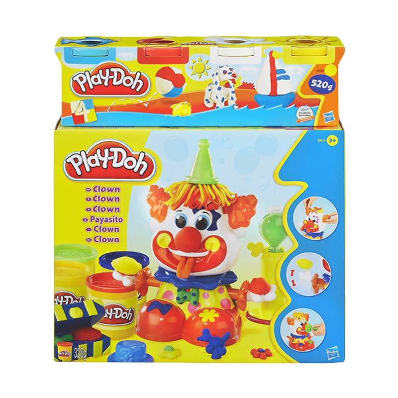 play doh clown