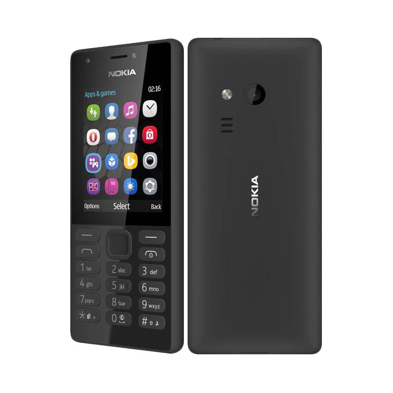 Weekend Deals Nokia 216 Handphone - Black