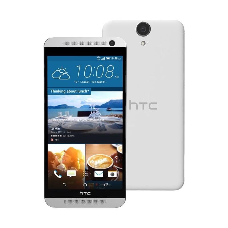 HTC E9 Smartphone - White [16GB/RAM 2GB/Dual SIM LTE]