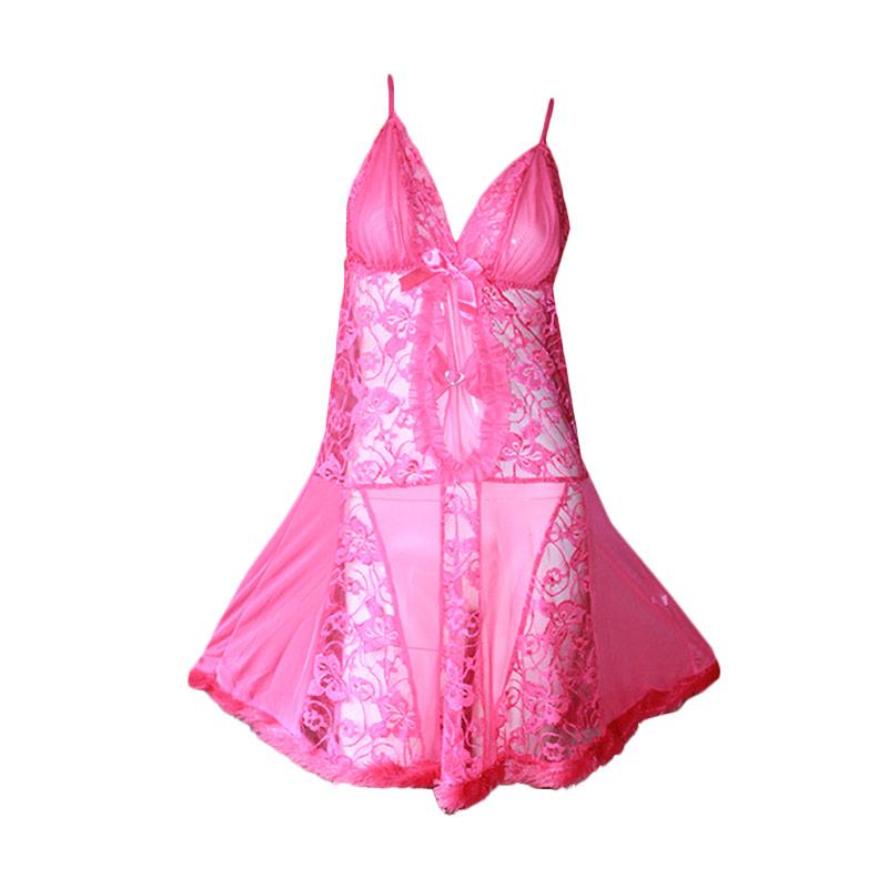 Aily 8163 Set Lingerie - Pink