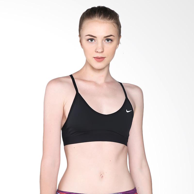 nike training pro indy bra in black
