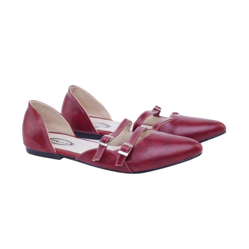 Gareu 404 Flat Shoes - Merah