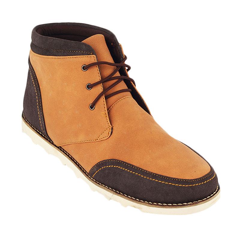 Navara Palmer Sepatu Boots - Tan