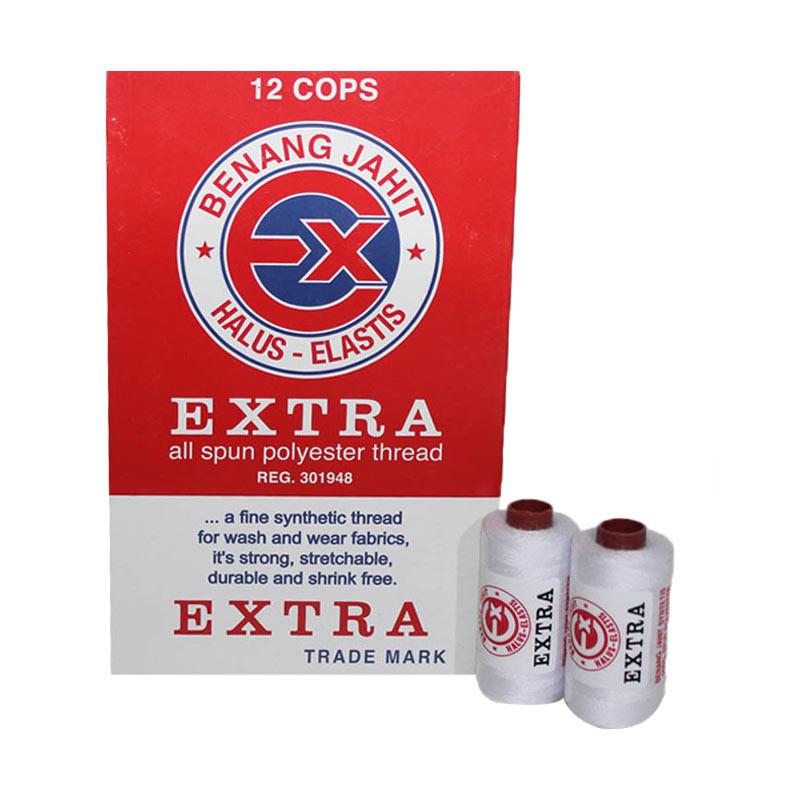 Extra Benang Jahit - White ECERAN
