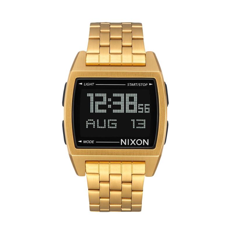 Nixon Base Digital Jam Tangan Pria A1107502 - Gold