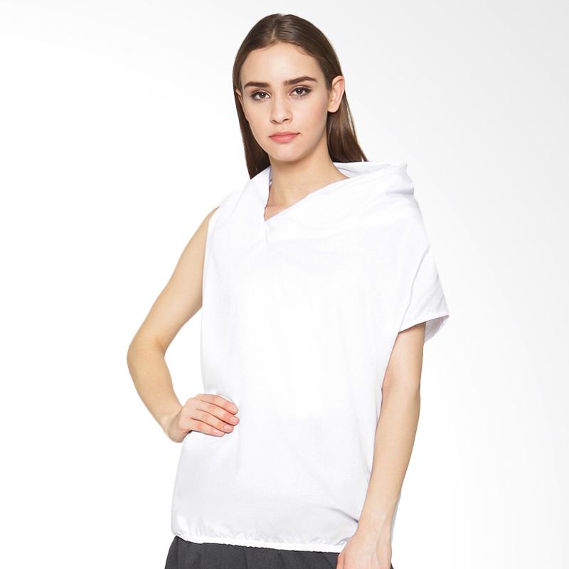 REE One Sleeve Blouse - White