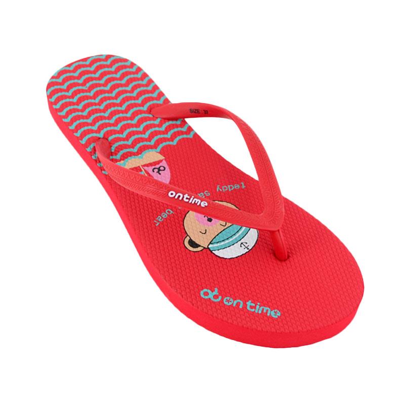 Ontime Ted Captain Sandal - Red