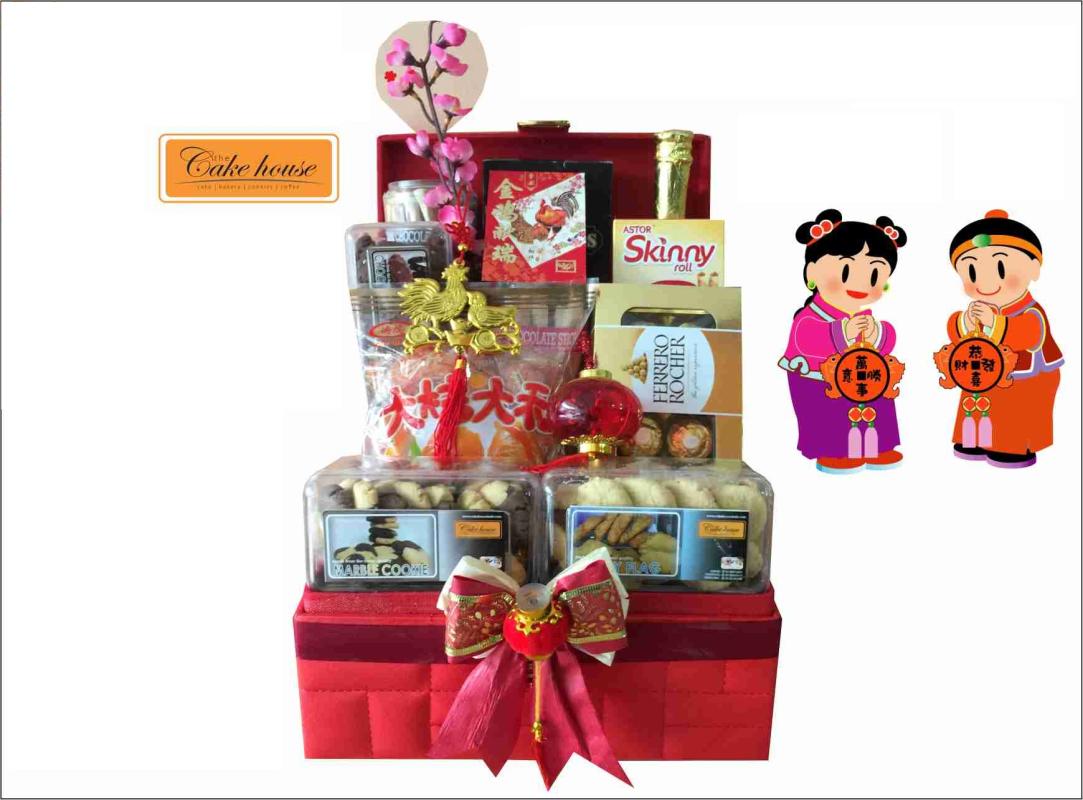 Jual The Cake House YIN Hampers Imlek Parcel di Seller THE CAKE HOUSE - Kota Depok, Jawa Barat | Blibli