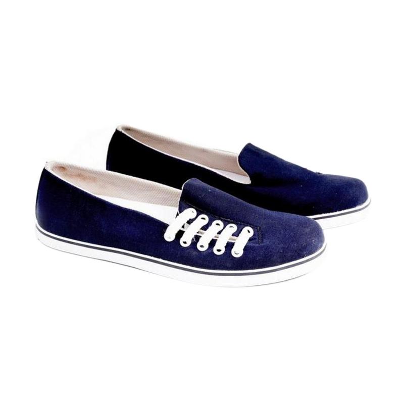 Garucci 729 Flat Shoes - Navy