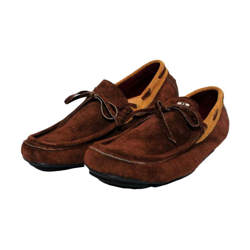 Handmade Avail Zero Slip On Shoes - Brown