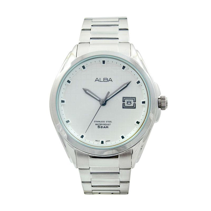 Alba AS9C81 Jam Tangan Pria - Silver