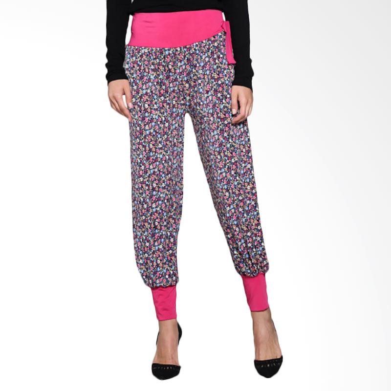 Loe'Style Jogger Long Pants Celana Wanita - Pink