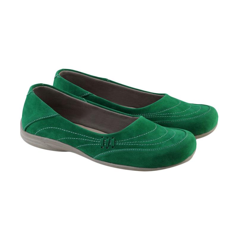 Varka V220 Sepatu Flat Wanita - Green