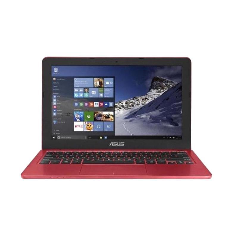 Asus E202SA-FD114D Notebook - Red [N3060/2 GB/500 GB/11.6 Inch HD/DOS]