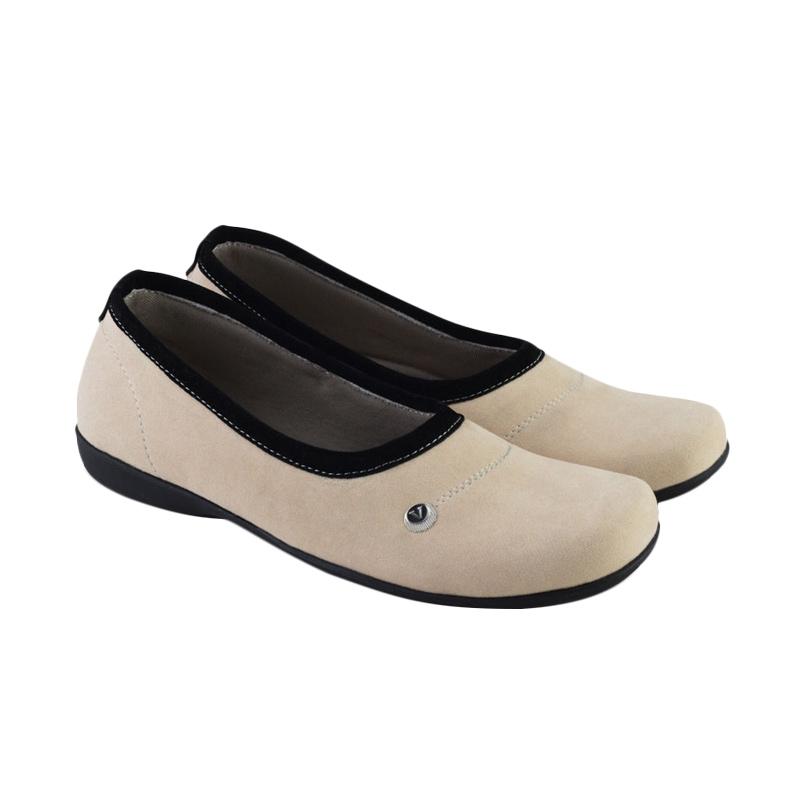 Varka V216 Sepatu Flat Wanita - Cream