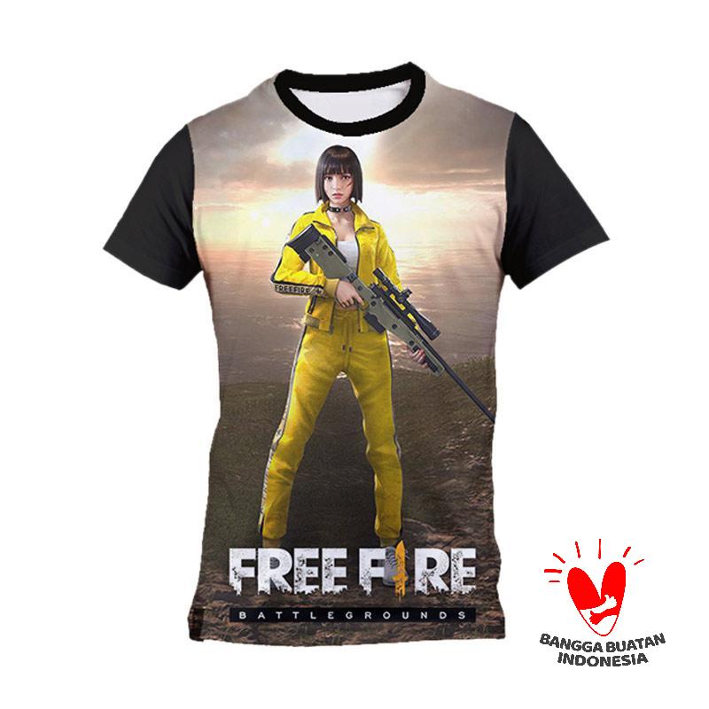 Jual Kaosedhewe Free Fire Ad08 Full Print Kaos Game Jersey T