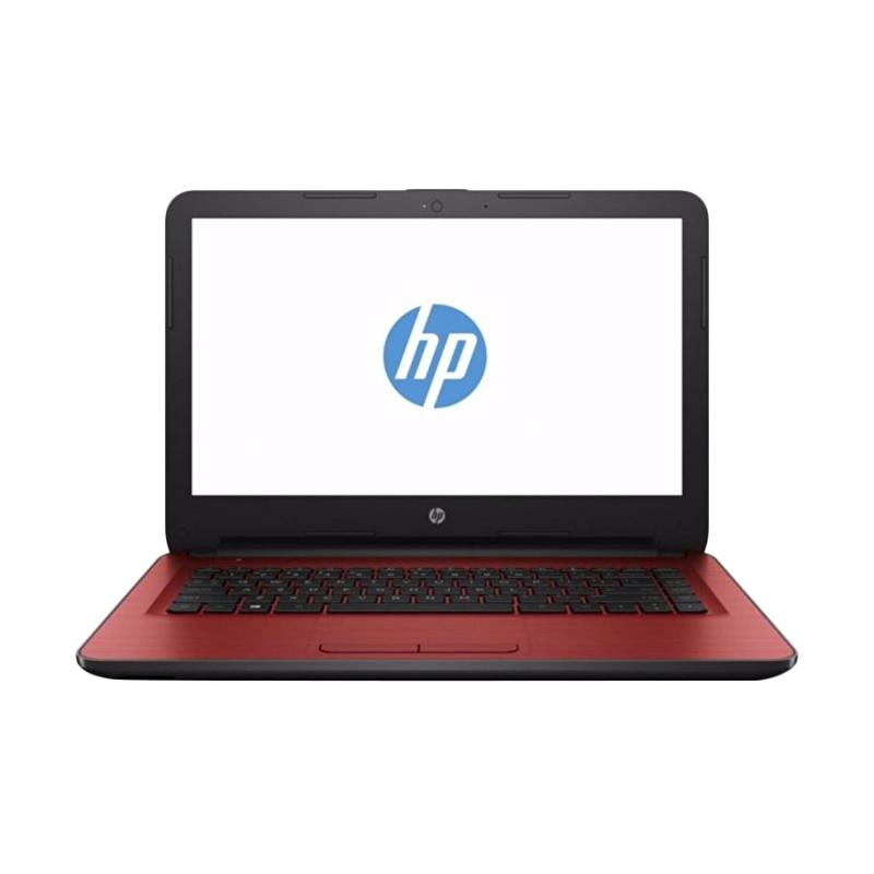 HP 14-AM505TU Laptop - Red [Ci3-6006U/ 4GB/ Intel HD/ 14"/ DOS]