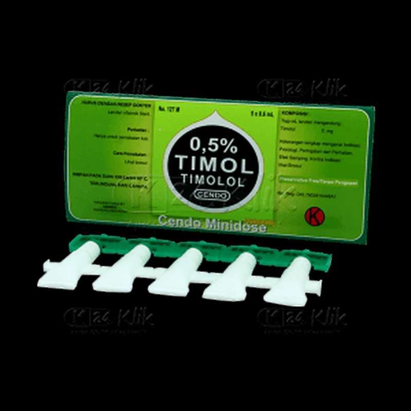 CENDO TIMOL 0.5% MINIDOSE 0.6 ML