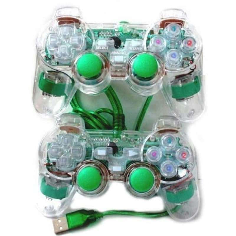 Jual Stik Ps Pc Joystick Pc Laptop Gamepad Double Transparan Usb Eyota Dt88 Terbaru Oktober 2021 Harga Murah Kualitas Terjamin Blibli