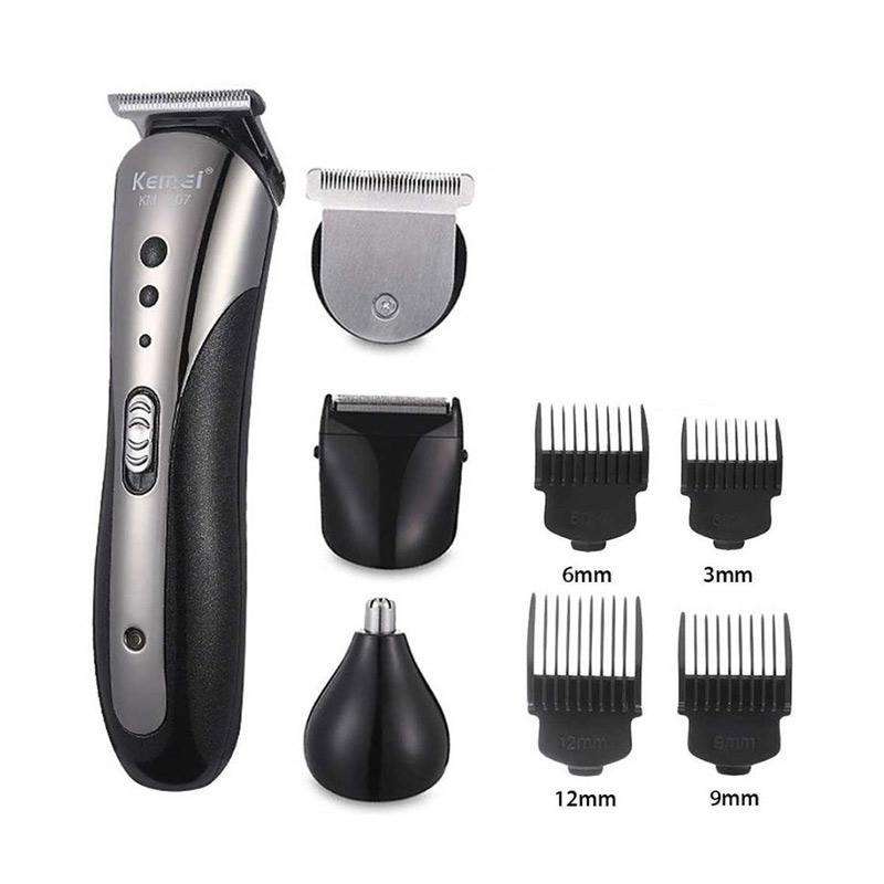 Jual Kemei Km 1407 Hair Trimmer Shaver Rechargeable Alat Cukur Elektrik Online Oktober 2020 Blibli Com