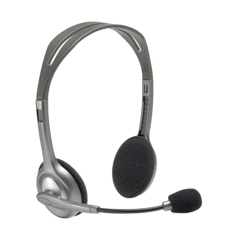 Logitech - H110 Stereo Headset with 