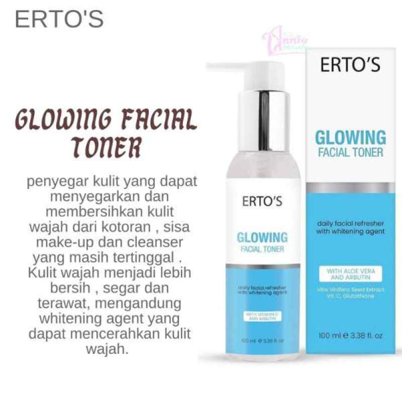 ertos glowing facial toner