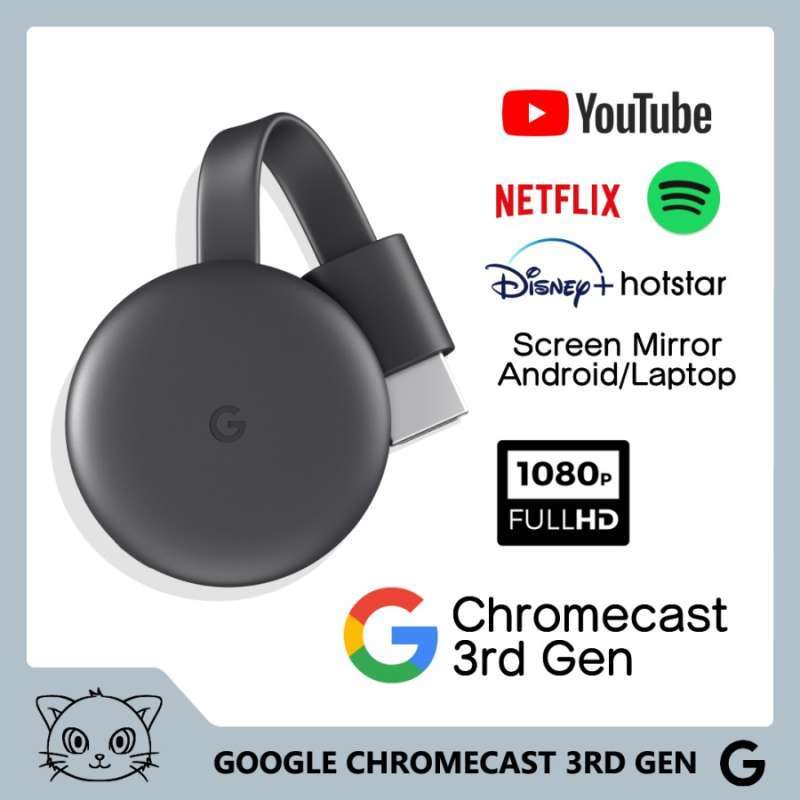 Jual Google Chromecast 3rd Generation Generasi 3 Online April 2021 Blibli
