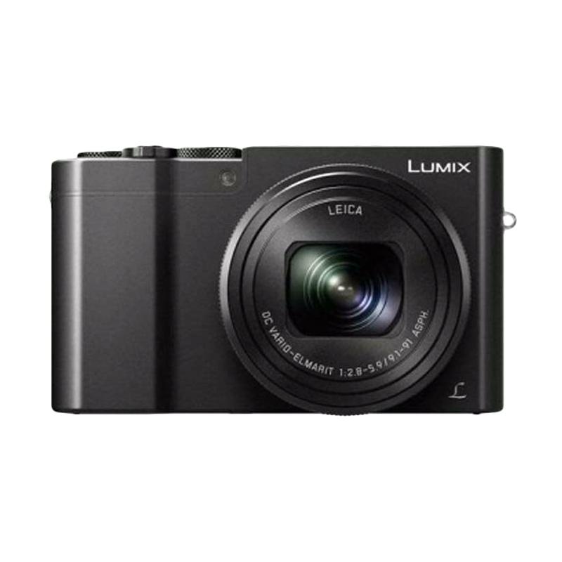 Panasonic Lumix DMC-TZ110 Kamera Pocket - Black + Free LCD Screen Guard
