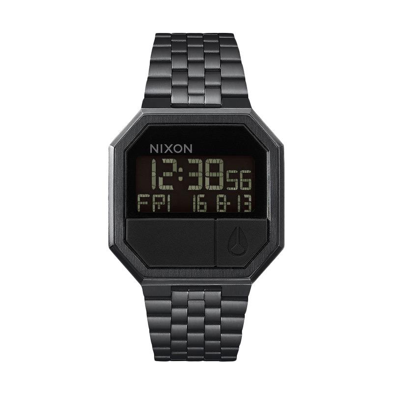 Nixon ReRun Digital Jam Tangan Pria A158001 - Black