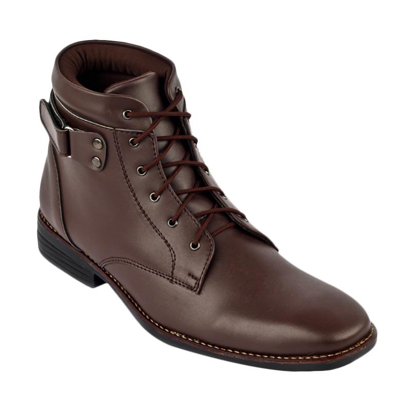 Navara Street Sepatu Boots - Brown