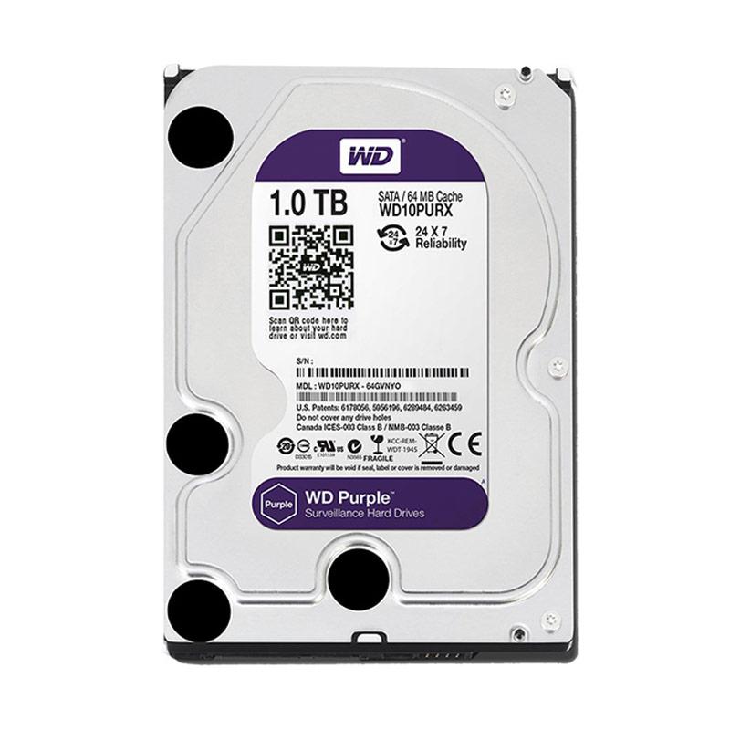 Western Digital WD Purple Harddisk CCTV 1TB SATA3