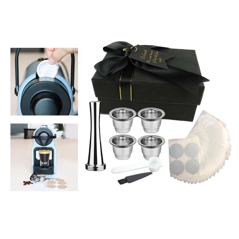 Promo 4PCS Refillable Food Grade Coffee 